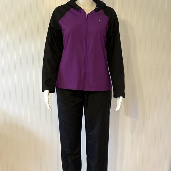Reebok Women’s Tracksuit Set Jacket & Pants Size M (12/14) - Picture 1 of 8